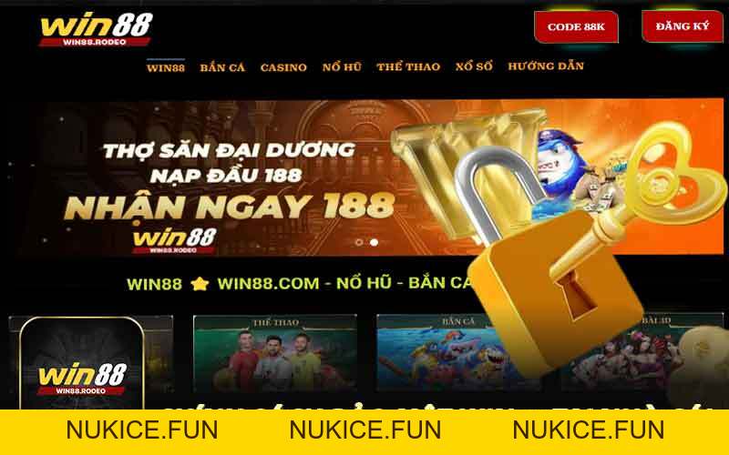 Bảo Mật WIN88 - Bảo Mật Thông Tin Người Dùng - Nukice