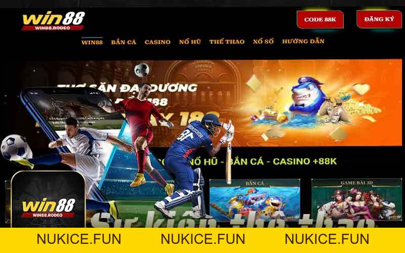 Thể Thao Win88 - Sân Chơi Đẳng Cấp Cho Tín Đồ Cá Cược - Nukice